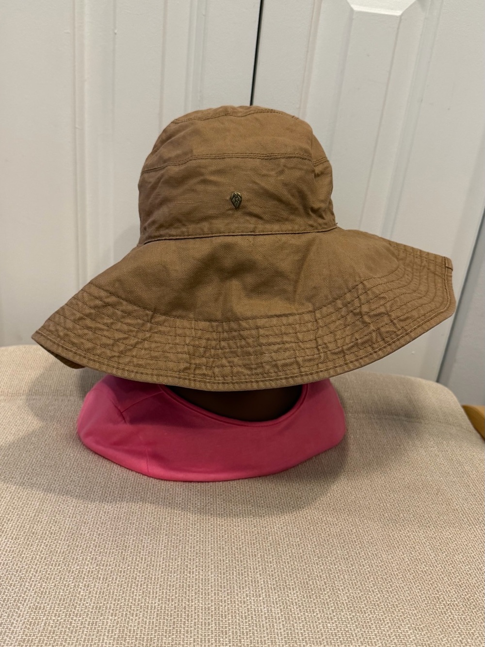 Helen Kaminski Linen Cotton Sun Hat One Size Women’s  Brown